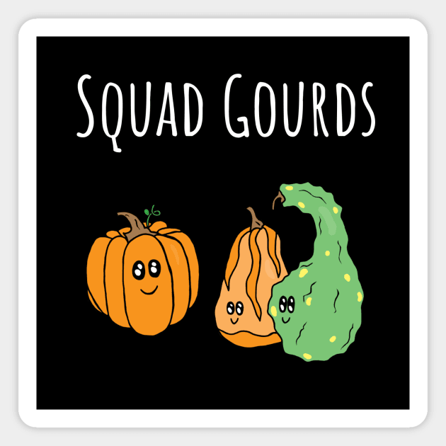 Squad Gourds MFM Magnet by SKPink